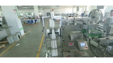 Video of the trial operation of disposable tableware equipment