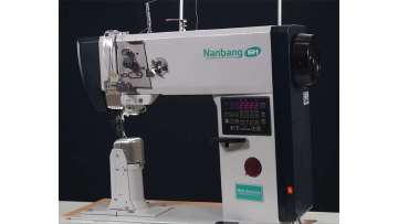 NB691E-F (without auxiliary support)all in one roller feed sewing machine