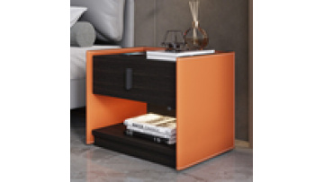 Hot Sale Custom Small Storage Leather Marble Hotel Nordic Bedside Table Side Tables for Bedroom Bedside Lamp Side Tables1