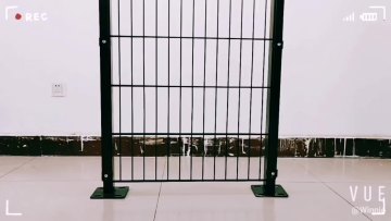 Twin wire galvanized double welded wire mesh fence 868 panel factory welded fence1