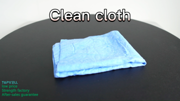 Topwill Custom & 44*33CM Ultra-Absorbent PVA Cleaning Drying Chamois Cloth Premium Chamois Towel For Car Washing1