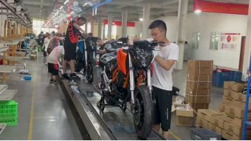 Motor assembly line