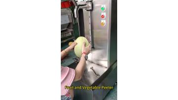 Fruit and vegetable peeling machine 