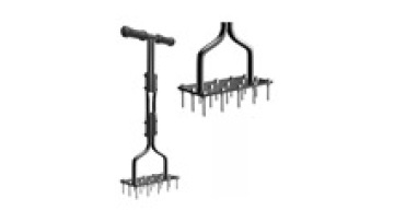 Lawn Aerator Spike Manual Tool Outdoor Garden Lawn Tiller Lawn Hole-making Tool1