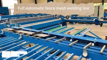 full automaitc fence welding line