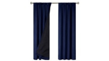 Wholesale Factory Supply Cheap Ready Made Bedroom Window 100% Polyester Fabric Ring Gray Blackout Curtain For Hotel Living Room1