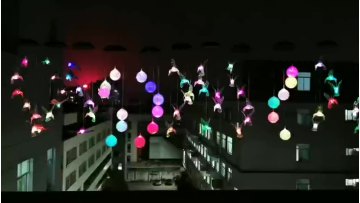 LED Color Changing Solar Wind Chime Crystal Ball Hummingbird Butterfly Waterproof Outdoor Pendant Light for Patio Yard Garden1