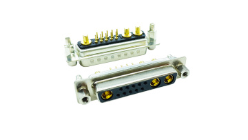 d sub connector 13W3 Straight in