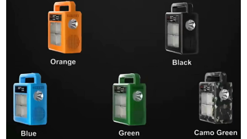 Portable Power Station with emergency LED Light