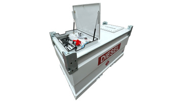500 gallon diesel tank with pump kit
