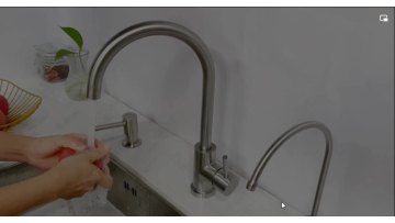 Adjustable Flexible Touchless Kitchen Faucet