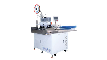 JH-5503T Fully Automatic Single-End Crimping Machine for 3-Pin Ribbon Cable