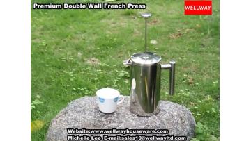 Premium Double Wall French Press.mp4