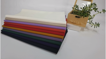 32s GRS Recycle Polyester TR Ponte De Roma Fabric Manufacture Wholesale Plain Dyed Knitted Fabric For Dress Pants Garment1