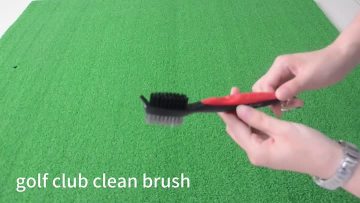3-in-1 Steel Bristle Golf Cleaning Tool brush