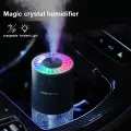 Wireless humidifier crystal projection lamp mini portableair USB car home,smart home smart electronics,cookware dishes