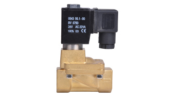 PU225A-04 1/2'' 2 Way Normally Closed Brass Solenoid Valve 24V 110V 220V