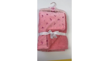 Custom print Soft Double Layer Baby Blanket Flannel Fleece sherpa Baby Blanket1