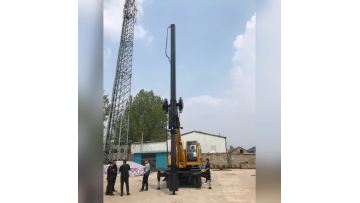 DL-360  wheeled drilling rig 
