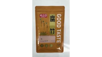Oil-proof & Moisture-proof Stand-up Bag with Hang Tab for Soy Product Dried Goods