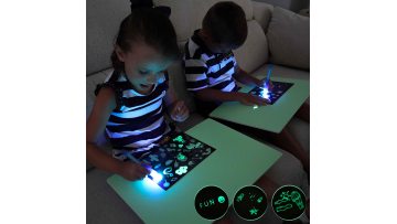 Magic Light Doodle Drawing Board with Light