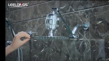 Leelongs SUS304 Luxury Stainless Steel  Durable 25mm Square Shower Arm Pipe1