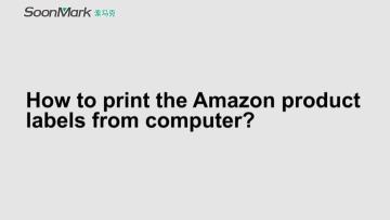 Print the Amazon product labels