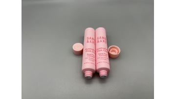 pink matte cosmetic tube
