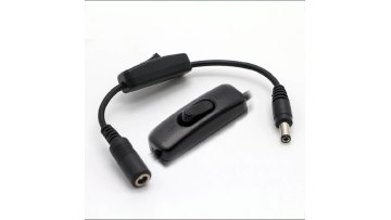 Factory Right Angled DC Extension Cable 2.1mm x 5.5mm Female to Male Plug for 12V Power Adapter Cord Home CCTV Camera LED Strip1