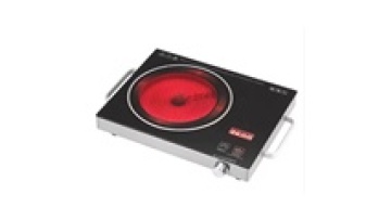Tabletop Style Crystal Glass Touch Button With Led Display Household Infrared Hob Cooking Electric Infrared Cooker1