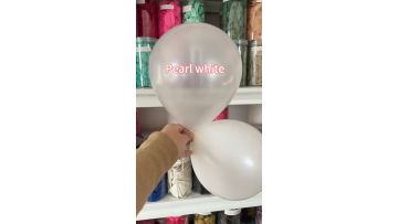 Pearl white and standard white