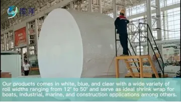 Flame Retardant Plastic Shrink Film for Boat Shrink Wrap and Storage1