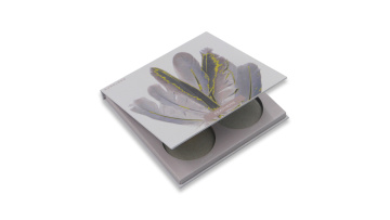 Face Powder Palette Feather Design