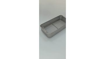 SS304 Medical Sterilization Basket with handle