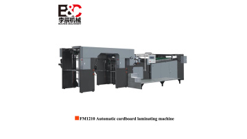 Automatic cardboard laminating machine