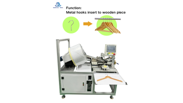 High-efficiency wooden hanger manufacturing machine