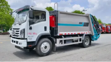Large Capacity Loading Dongfeng 4X2 10cbm High-Volume Refuse Compactor Truck1