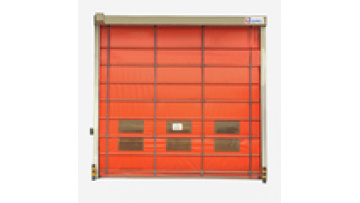 Fast Industrial Warehouse Rapid Fold Up High Speed Stacking Door/Curtain Stacking Fast Door1