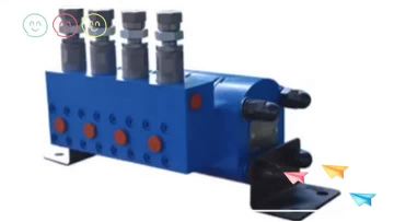 UD series flow divider UD 1.5/4 TV