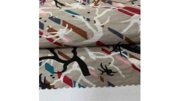 CY-6255 Rayon Nylon  Printed fabric