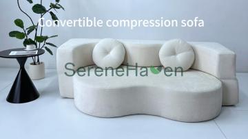 convertible compression sofa