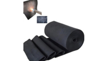 High Temp Carbon Felt Welding Blanket & Carbon Fiber Felt Protect Work Area From Heavy Pollution & High Temperature1