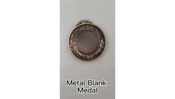 Custom Engraving Metal Blank Medal