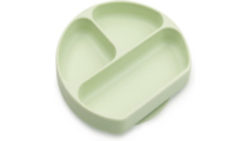 BPA Free hot sell food grade Silicone Baby Suction Plates Toddler Divided Plates Microwave Dishwasher Safe Suction Plate1