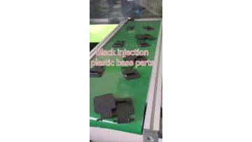 Black Injection Plastic Base Parts