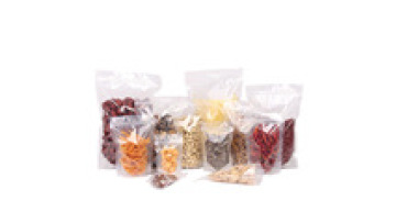Clear Plastic Grain Candy Packaging Zipper Bag/stand Up Transparent Snack Nuts Food Zipper Pouch Plastic Zipper Bag1