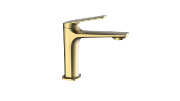 Brushed Gold Basin Faucet - DL-01119LSJ
