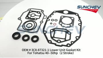 3C8-87321-1 Lower Unit Gasket Kit