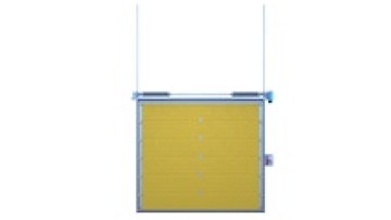 Chinese manufacture sectional industrial door smart customized size sectional door sectional overhead door1