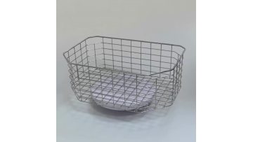 Durable SS304 mesh storage basket